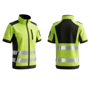 “High Visibility Sanitation Worker Two-Piece Uniforms Wholesale – Reflective Safety Workwear for Street Cleaning Crews – Durable Factory Direct Supply” - 图片 2