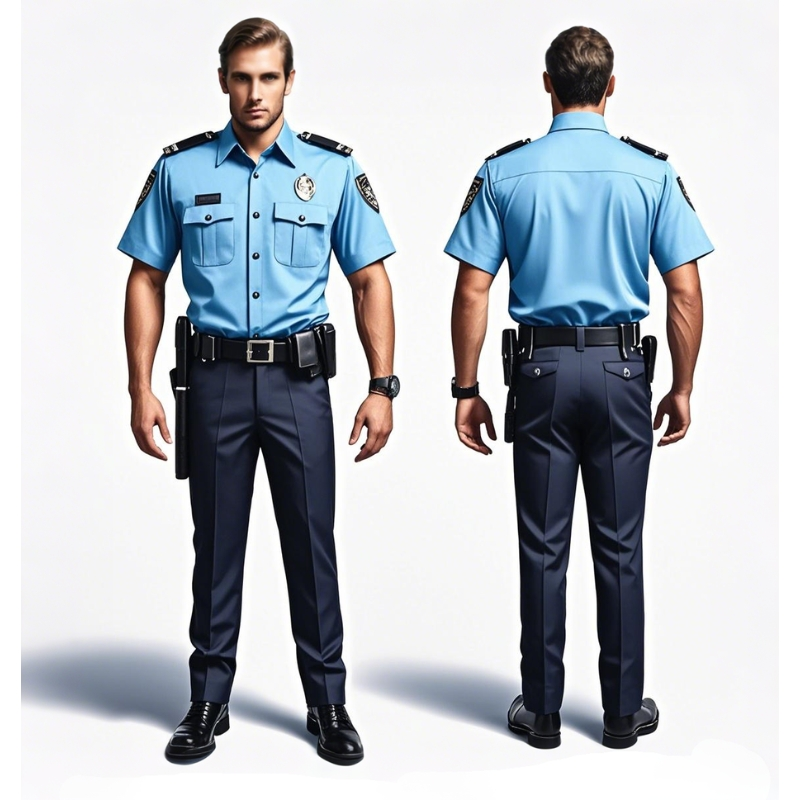 "Custom Security Short Sleeve Clothing Wholesale