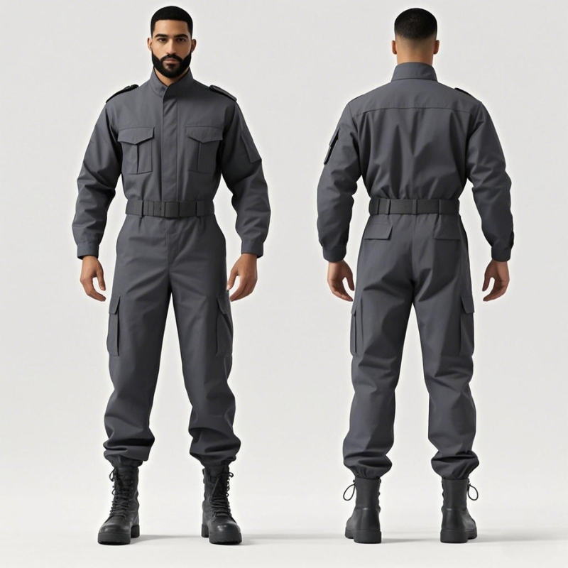 Long Sleeve Security Guard Uniform Shirt – Lightweight, Professional, and Customizable Patrol Workwear